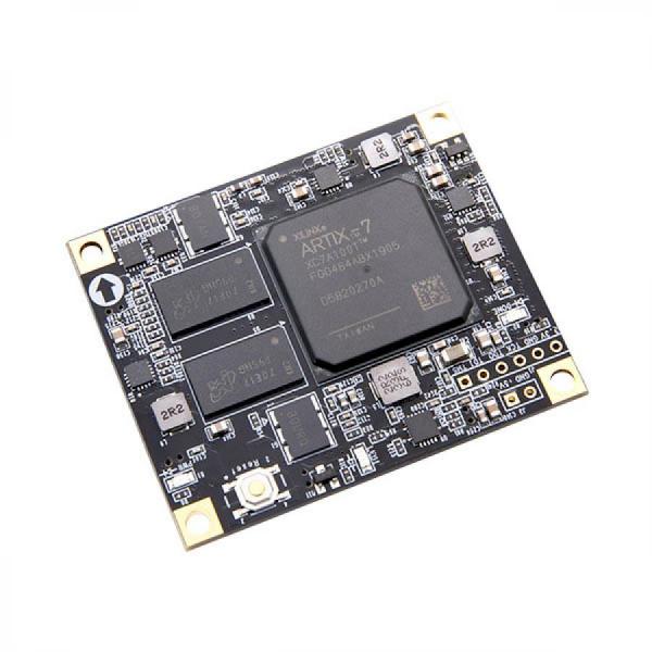 디바이스마트,MCU보드/전자키트 > 프로세서/개발보드 > FPGA,ALINX,AMD Xilinx Artix-7 FPGA SOM Core Board XC7A100T [AC7100B],XC7A100T-2FGG484I, XC7A100T / JTAG / QSPI FLASH / DDR3 512MB X 2 / 125 Mhz crystal oscillator / -40°c~85°c