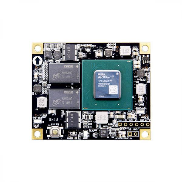 디바이스마트,MCU보드/전자키트 > 프로세서/개발보드 > FPGA,ALINX,AMD Xilinx Artix-7 SOM FPGA Core Board XC7A200T [AC7200],XC7A200T-2FGG484I, XC7A100T / JTAG / QSPI FLASH / -40°c~85°c / DDR3 1GB /