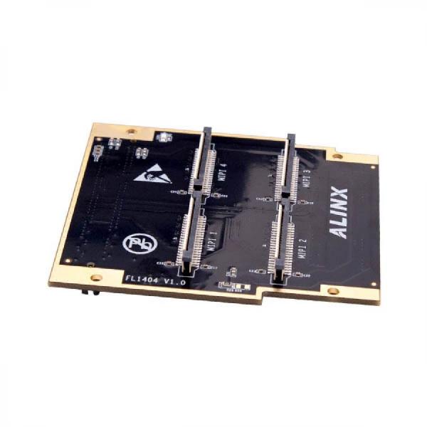 디바이스마트,MCU보드/전자키트 > 통신/네트워크 > RF/LoRa,ALINX,4-way LANE*4 MIPI module LPC interface FMC LPC board [FL1404],4 x MIPI Camera Acquisition Card / 4-way LANE * 4 FPC interface, 20PIN, 1.0mm spacing / LPC connector