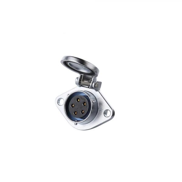 디바이스마트,커넥터/PCB > 산업/의료/방수 커넥터 > CNLINKO 방수 커넥터 > 파워 플러그,CNLINKO,플라스틱 방수 Female 커넥터 5핀 [YA-20-J05SX-03-201],방수 전원 커넥터 플러그 / 5핀 / 정격전류: 20A / 작동전압: 500V / IP67 / 14-12 AWG