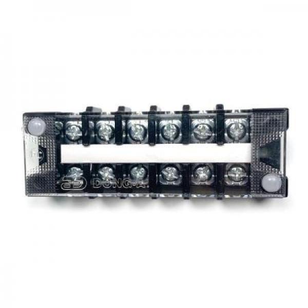 디바이스마트,커넥터/PCB > 터미널블럭 > 단자대 타입 > 고정식 단자대,동아베스텍,터미널블럭 DFT 20A 6P,터미널 블럭 / 단자대 Type / 11.5mm pitch / 600V, 20A / AWG10~22 / 볼트 사이즈 M4 / 브랜드 동아베스텍