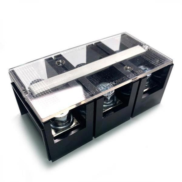 디바이스마트,커넥터/PCB > 터미널블럭 > 단자대 타입 > 고정식 단자대,동아베스텍,터미널블럭 DFT 100A 3P,터미널 블럭 / 단자대 Type / 36mm pitch / 600V, 100A / AWG2~14 / 볼트 사이즈 M8 / 브랜드 동아베스텍