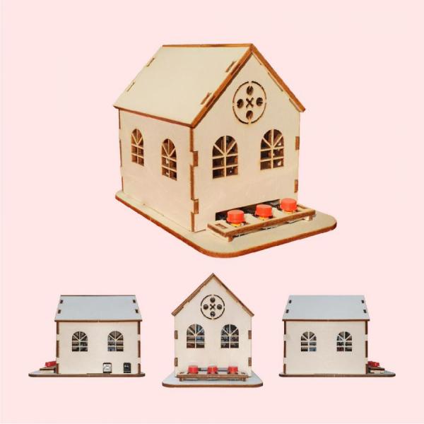 디바이스마트,MCU보드/전자키트 > 교육용키트/로봇 > 교육용키트 > 코딩교육,엘라인,오르골 만들기 KIT,내가 원하는 색상으로 조명을 출력하는 네오픽셀, 소리를 출력하는 피에조부저, 버튼을 활용하여 나만의 오르골을 만들 수 있는 키트