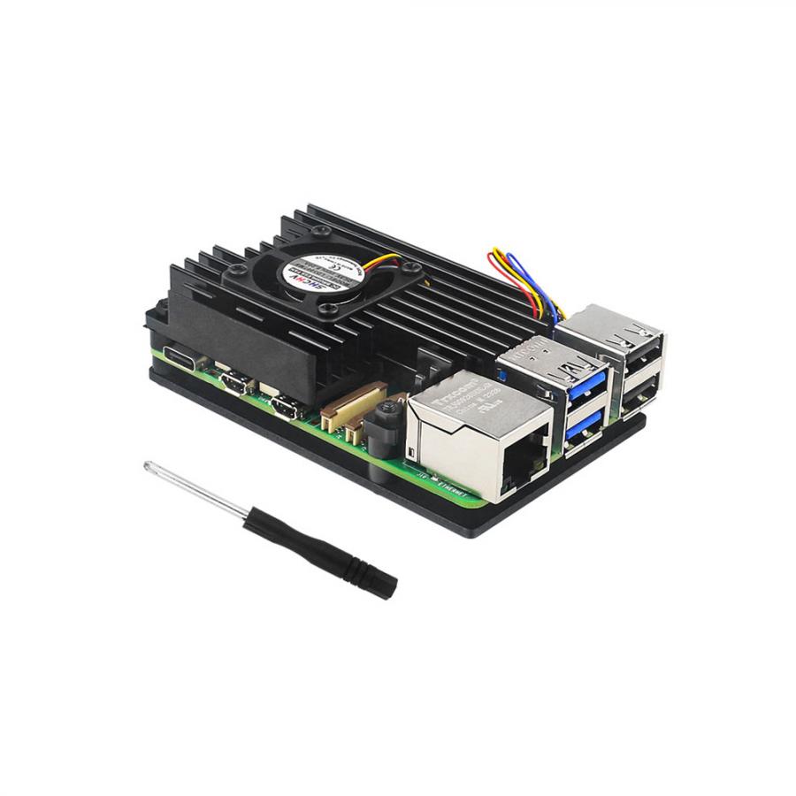 라즈베리파이5 전용 싱글 쿨러 케이스 [NEW-4]