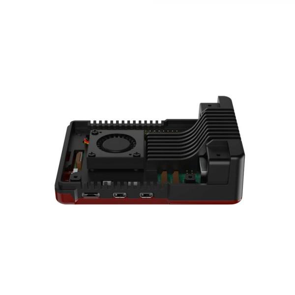 디바이스마트,오픈소스/코딩교육 > 라즈베리파이 > 라즈베리파이 케이스,Argon40,Argon NEO 5 BRED Case for Raspberry Pi 5,라즈베리파이5 전용 케이스 / 완벽한 냉각 기능 / 30mm PWM 팬 / 깔끔한 마감처리