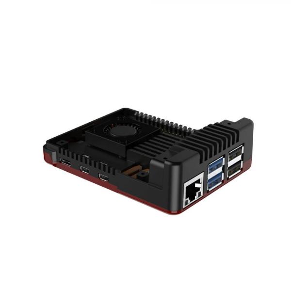 디바이스마트,오픈소스/코딩교육 > 라즈베리파이 > 라즈베리파이 케이스,Argon40,Argon NEO 5 BRED Case for Raspberry Pi 5,라즈베리파이5 전용 케이스 / 완벽한 냉각 기능 / 30mm PWM 팬 / 깔끔한 마감처리