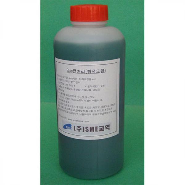 디바이스마트,화학/산업/안전 > 도금액/도금용품,SME,니켈 스트라이크 (텅스텐 or SUS전처리 침적용액),용량 : 1,000cc / 온도 : 상온 / 인가전압 : DC 3 ~ 10V   / 침적시간 : 1~2분정도   (도금할 물체의 크기에 따라 전압 변동을 하여야 합니다.)