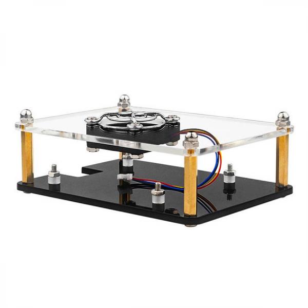 디바이스마트,오픈소스/코딩교육 > 라즈베리파이 > 라즈베리파이 케이스,Happy House,라즈베리파이5 스택형 아크릴 케이스 2층 [NEW-25],라즈베리파이5 전용 스택형 아크릴 케이스 / 2층 / 클러스터 / 97x73x28(mm) / 쿨러 2개 포함 / 직접 조립을 해야하는 상품입니다.