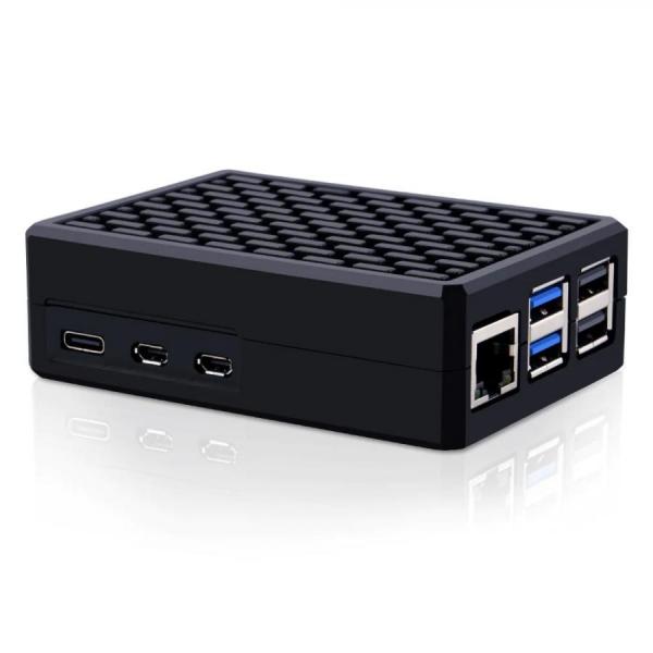 디바이스마트,오픈소스/코딩교육 > 라즈베리파이 > 라즈베리파이 케이스,52PI,라즈베리파이5 알루미늄 Passive 냉각 케이스 Armor Case V5 [C-0047],라즈베리파이 5 전용 알루미늄 케이스 / 방열판 블록으로 설계되어 효과적인 방열 효과 / 써멀패드 포함