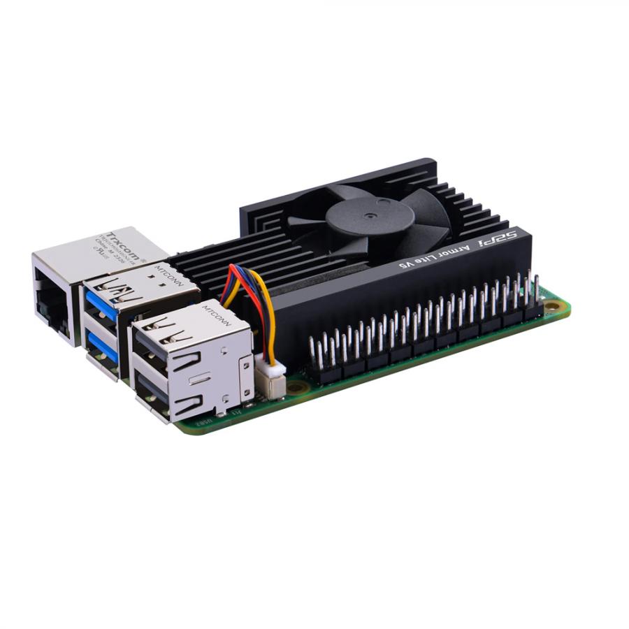 라즈베리파이5 Armor Lite V5 쿨링팬 히트싱크 [ZP-0166]