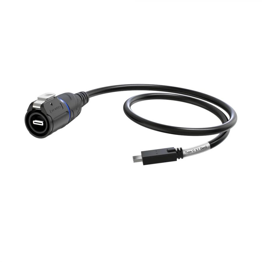 C타입 USB 3.1 커넥터 플러그 0.5M [LP16-TYPEC-MP-MP-0D5M-001]