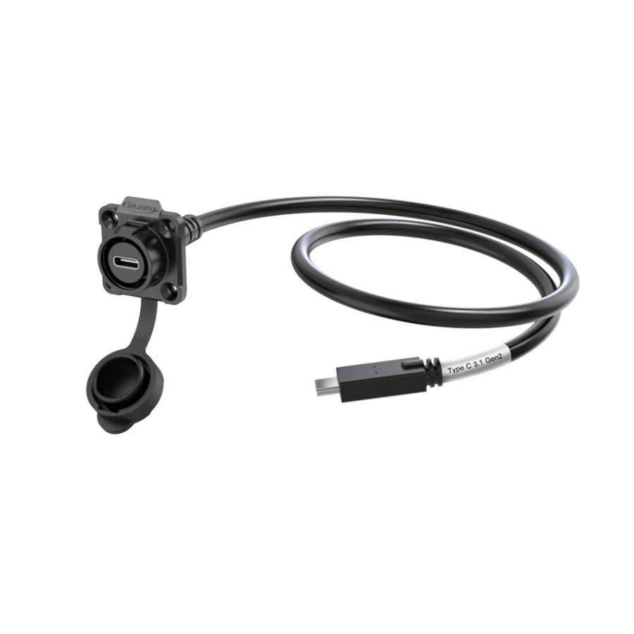 C타입 USB 3.1 커넥터 소켓 0.5M [LP16-TYPEC-MP-FS-0D5M-001]