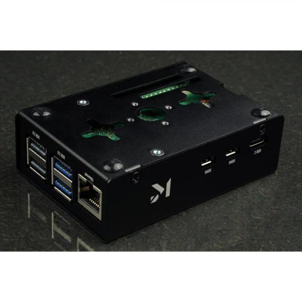 디바이스마트,오픈소스/코딩교육 > 라즈베리파이 > 라즈베리파이 케이스,KKSB,라즈베리파이5 벌집형 알루미늄 케이스,한국공식대리점 / 라즈베리파이5 알루미늄 케이스 / 블랙  / 레이저 컷팅, 샌드블래스트 처리된 알루미늄 / 케이스 단품 / Raspberry Pi 5 Case Aluminium Black