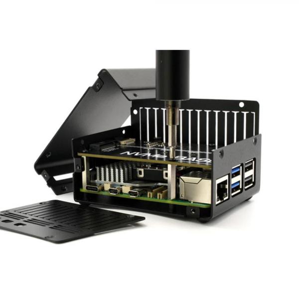 디바이스마트,오픈소스/코딩교육 > 라즈베리파이 > 라즈베리파이 케이스,KKSB,라즈베리파이5 확장형 알루미늄 케이스,한국공식대리점 / 라즈베리파이5 호환 HAT 케이스 / 내부 넓은 디자인 / 애드온 보드, 액티브 쿨러, 방열판 등을 사용하기 충분한 공간을 제공하여 장치의 기능을 향상시키도록 디테일하게 설계되었습니다. / KKSB Raspberry Pi 5 Case - Space for Cooler, HATs and add-on boards