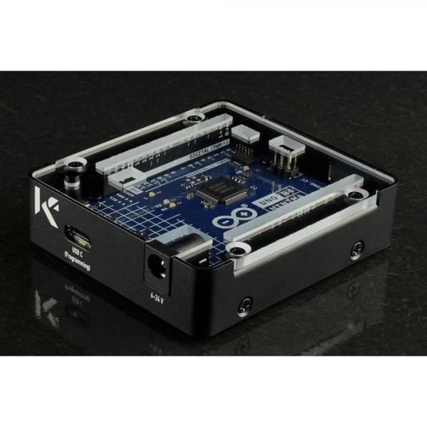 디바이스마트,오픈소스/코딩교육 > 아두이노 > 아두이노 케이스/악세사리,KKSB,아두이노 우노 R4 메탈 케이스,한국공식대리점 / 아두이노 우노 R4 케이스 / Minima, WiFi 완벽 호환 / 샌드블라스트 / Arduino UNO R4 Case