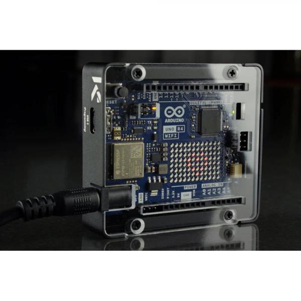 디바이스마트,오픈소스/코딩교육 > 아두이노 > 아두이노 케이스/악세사리,KKSB,아두이노 우노 R4 메탈 케이스,한국공식대리점 / 아두이노 우노 R4 케이스 / Minima, WiFi 완벽 호환 / 샌드블라스트 / Arduino UNO R4 Case