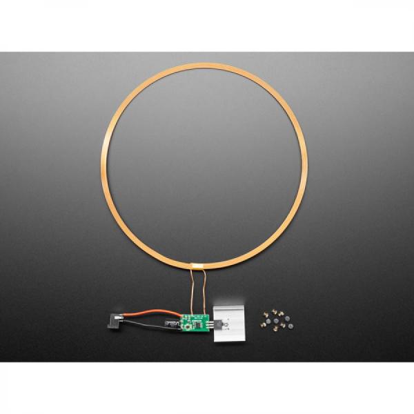 디바이스마트,MCU보드/전자키트 > 전원/신호/저장/응용 > 충전/배터리/전원,Adafruit,Large Inductive Coil and 10 Wireless LED Kit - 24V [ada-5141],대형 Inductive Chargers / 전압 : 24V / 무선 LED 10 키트 / 전력 공급 거리 : 0 - 150mm / 모듈 크기: 18mm x 30mm / 코일 외경 : 200mm