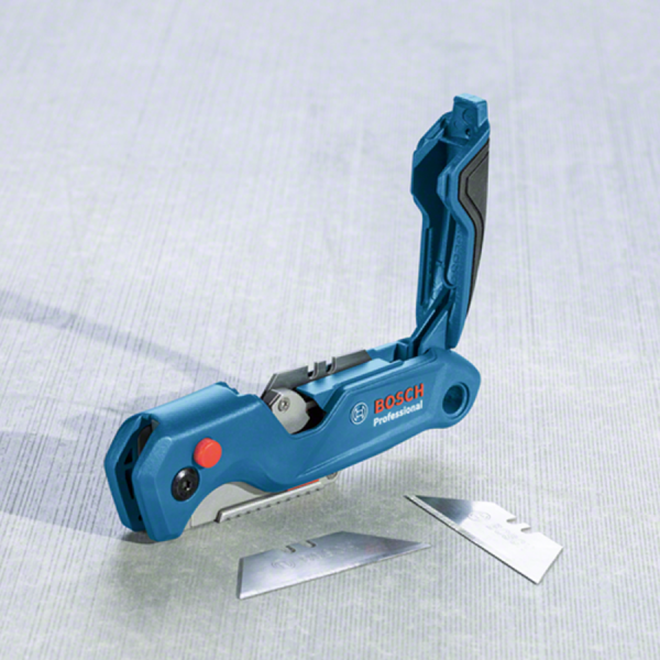 디바이스마트,수공구/전자공구/전동공구 > 작업공구 > 절단/컷터류 > 칼/칼날,보쉬 BOSCH,보쉬 전문가용 접이식 칼,중량 0.137 Kg / 하우징소재: 알루미늄 / 길이:210mm 폭: 106mm 높이:25mm