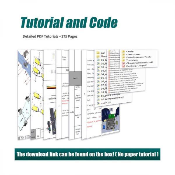 디바이스마트,오픈소스/코딩교육 > 코딩교육 키트/로봇 > Adeept,Adeept,라즈베리파이 피코용 4WD 무지향성 스마트카 키트 [ADR032],4WD 무지향성 DIY STEM 원격 제어 교육용 로봇 키트(LCD1602 포함) / ESP8266