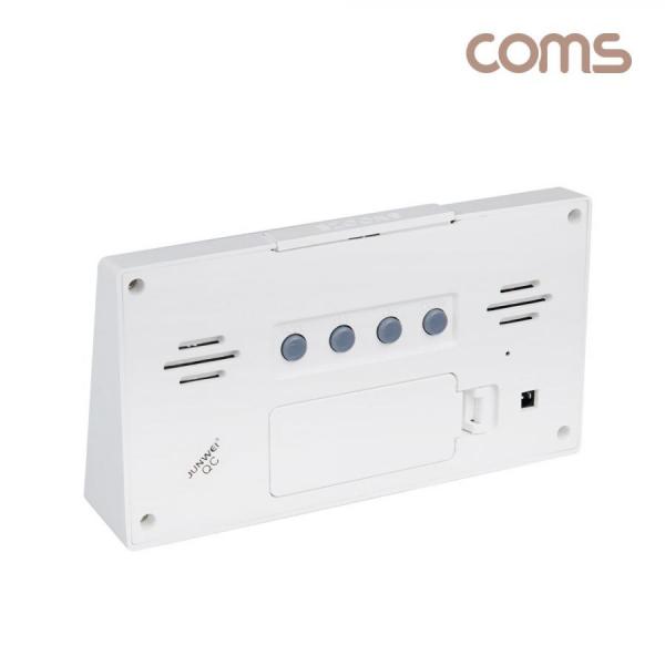 디바이스마트,컴퓨터/모바일/가전 > 가구/사무용품/공구 > 가구/데코 > 인테리어소품,Coms,LCD 디지털 알람 시계 [BF267],정시 알람, 달력, 날씨 온습도