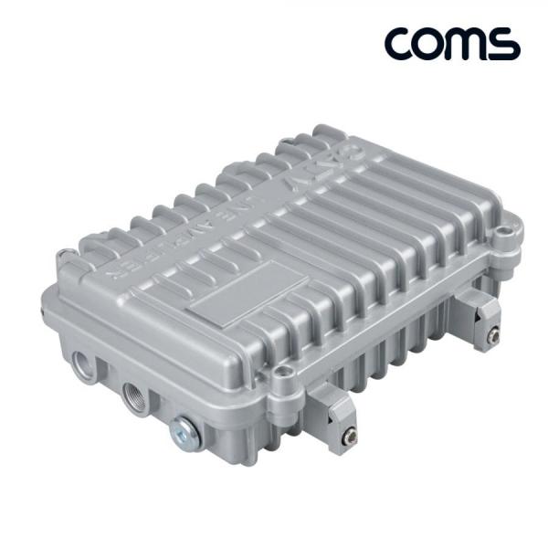 디바이스마트,공구함/작업대/엔클로저 > 공구함/부품함 > 다용도정리함(케이스),Coms,Coms 철제 엔클로저 방수 케이스 [BD970],IP67 내부 사이즈 210x130x55mm