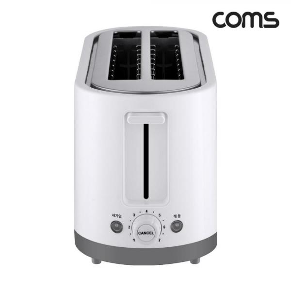 디바이스마트,컴퓨터/모바일/가전 > 가전/생활용품 > 주방가전 > 토스터/제빵기/반죽기,Coms,Coms 2구 롱 토스터 [FT531],와이드슬롯 4개씩 토스팅 토스터기 토스트기 토스트 굽기조절 재가열 모드기능 1200~1400W