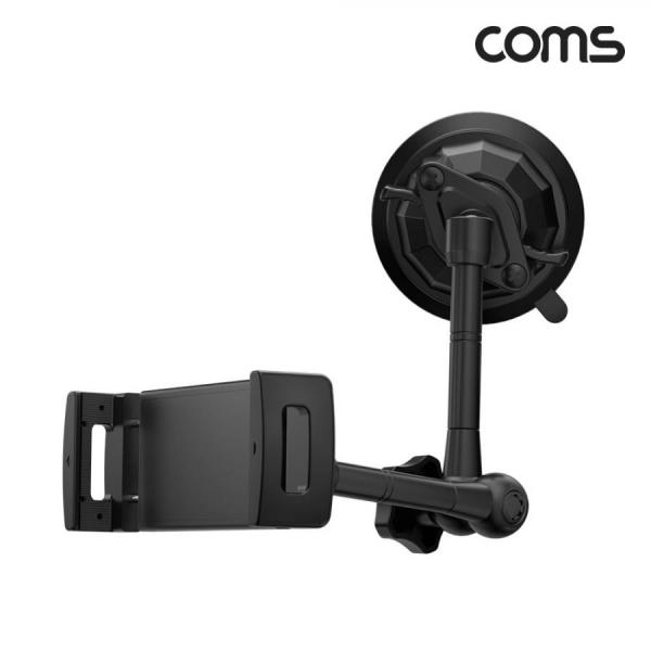 디바이스마트,컴퓨터/모바일/가전 > 게임/취미/캠핑용품 > 차량용 소모품,Coms,Coms 차량용 태블릿 진공 흡착 거치대 [JA310],스마트폰부터 15형 모니터까지 앞유리 대시보드 선루프 120~245mm