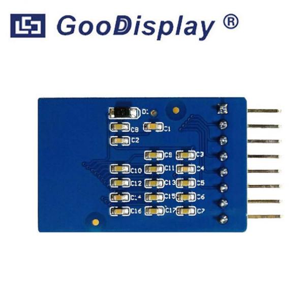 디바이스마트,MCU보드/전자키트 > 디스플레이 > E-paper,Goodisplay,1.02인치 전자 종이 어댑터 보드 DSEPI-C102,1.02인치 E-paper 디스플레이용 E-paper HAT 연결 어댑터보드 / 메인보드와 E-paper 사이 연결 / 사이즈 : 33.8x22.2mm / 전원 : 3.3V