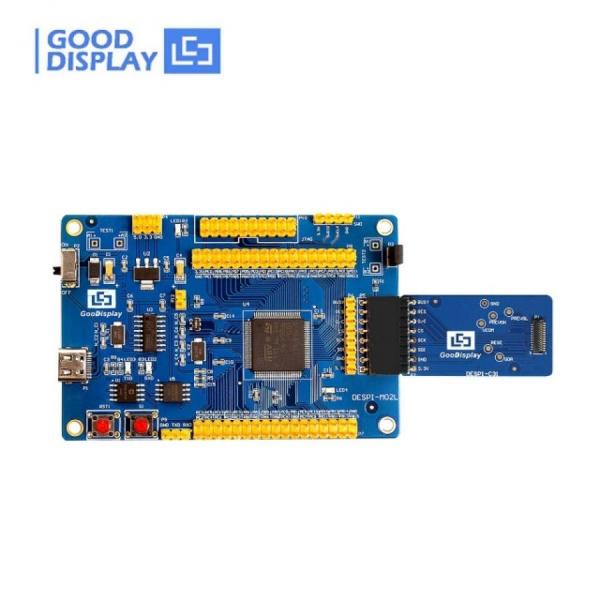디바이스마트,MCU보드/전자키트 > 디스플레이 > E-paper,Goodisplay,STM32 E-paper 개발 보드 STM32 DESPI + 3.1인치 어댑터 보드 STM32-L(C31),3.1인치 SPI E-paper 디스플레이 STM32 개발보드 / 사이즈 : 90x60mm / 전원 : Type-C 5V / DESPI-C131 포함 / 케이블 포함