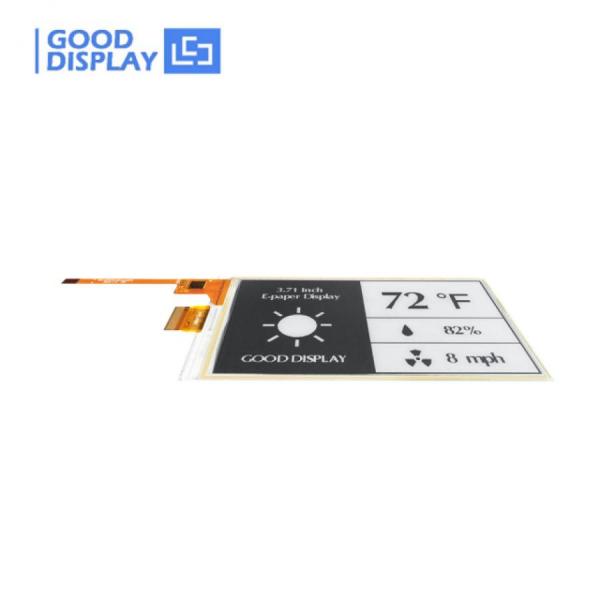 디바이스마트,MCU보드/전자키트 > 디스플레이 > E-paper,Goodisplay,3.71인치 416x240 E-paper 터치 스크린 GDEY037T03-T02,GDEY037T03-T02 / 3.7인치 / FT6336U / 해상도 : 416x240 / 터치 / 흑백 그레이스케일 : 4