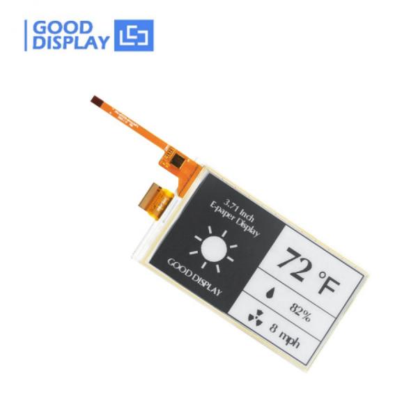 디바이스마트,MCU보드/전자키트 > 디스플레이 > E-paper,Goodisplay,3.71인치 416x240 E-paper 터치 스크린 GDEY037T03-T02,GDEY037T03-T02 / 3.7인치 / FT6336U / 해상도 : 416x240 / 터치 / 흑백 그레이스케일 : 4
