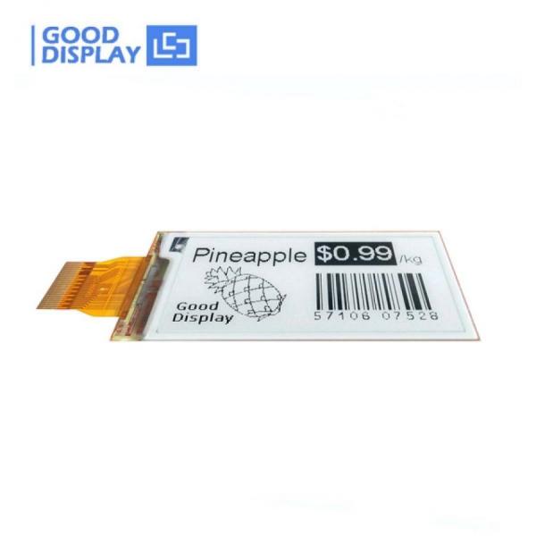 디바이스마트,MCU보드/전자키트 > 디스플레이 > E-paper,Goodisplay,2.13인치 플렉서블 E-paper 디스플레이 GDEM0213I61,GDEM0213I61 / 2.13인치 / SSD1680 / 해상도 : 212x104 / SPI / 흑백 / 그레이스케일 : 2 / 플렉서블