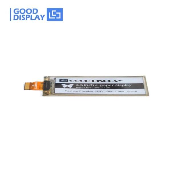 디바이스마트,MCU보드/전자키트 > 디스플레이 > E-paper,Goodisplay,2.9인치 플렉서블 E-paper 디스플레이 GDEW029I6FD,GDEW029I6FD / 2.9인치 / UC8151D / 해상도 : 296x128 / SPI / 흑백 / 그레이스케일 : 4 / 플렉서블