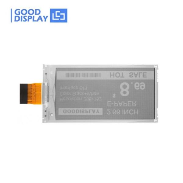 디바이스마트,MCU보드/전자키트 > 디스플레이 > E-paper,Goodisplay,2.66인치 296x152 저온 E-paper 디스플레이 GDEY0266D91LT,GDEY0266D91LT / 2.66인치 / 해상도 : 296x152 / SPI / 흑백 / 저온작동