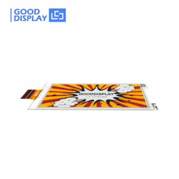 디바이스마트,MCU보드/전자키트 > 디스플레이 > E-paper,Goodisplay,2.9인치 384x168 4색 E-paper 디스플레이 GDEY029F51H,GDEY029F51H / 2.9인치 / 4색(흑백적황) / JD79667 / 해상도 : 384x168 / SPI / 그레이스케일 : 2