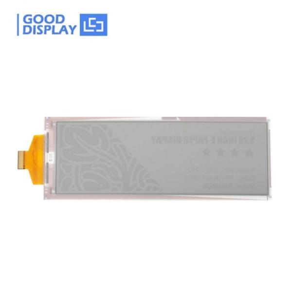디바이스마트,MCU보드/전자키트 > 디스플레이 > E-paper,Goodisplay,5.79인치 272x792 E-paper 디스플레이 GDEY0579T93,GDEY0579T93  / 5.79인치 / 흑백 / SSD1683 / 해상도 : 792x272 / SPI / 리프레시 타임 : 3s