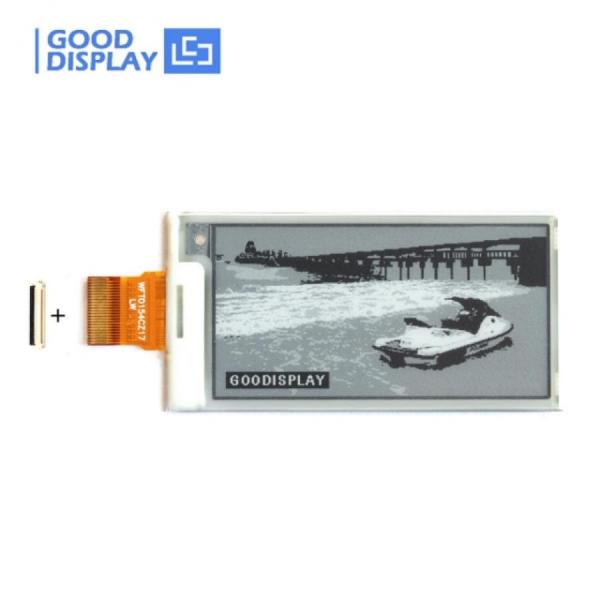 디바이스마트,MCU보드/전자키트 > 디스플레이 > E-paper,Goodisplay,2.6인치 흑백 4스케일 E-paper 디스플레이 GDEW026T0D,GDEW026T0D / 2.6인치 / 흑백 / 그레이스케일 : 4 / 해상도 : 296x152 / SPI / 리프레시 타임 : 3s