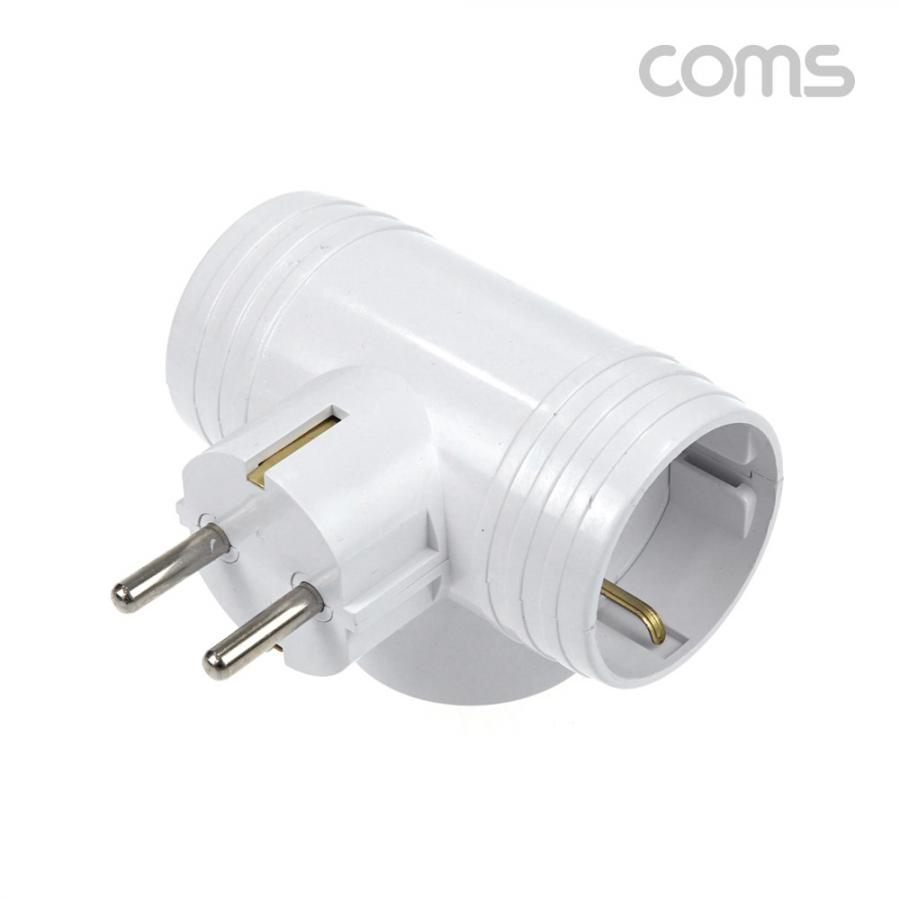 멀티탭 3구 접지 콘센트 16A 250V~ 대한 T자형 [P2047]