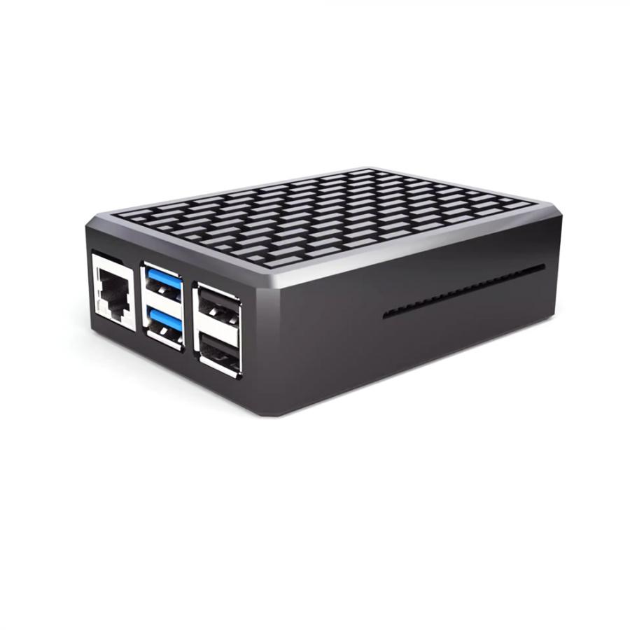 라즈베리파이5 전용 메탈 크로스 방열 케이스 - 아머 [NEW-31]