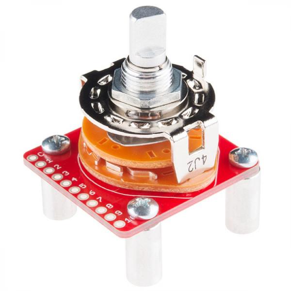 디바이스마트,스위치/부저/전기부품 > 스위치 > 로터리 스위치,SparkFun,Rotary Switch - 10 Position [COM-13253],로터리 스위치 / Rating : 0.3A ~ 125VAC / Contact Resistance: 50mΩ max