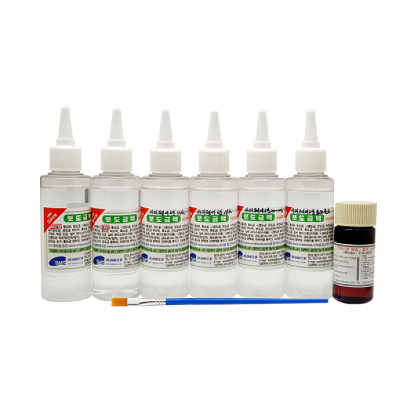 디바이스마트,화학/산업/안전 > 도금액/도금용품,SME,자동차 엠블럼 전용 이미테이션 금도금 (붓도금용),용량 : 각 100cc (그러나 표면 코팅제는 50cc 입니다.) /  온도 : 상온   /  인가전압 : DC 5~10V /  도금시간 : 30초~60초