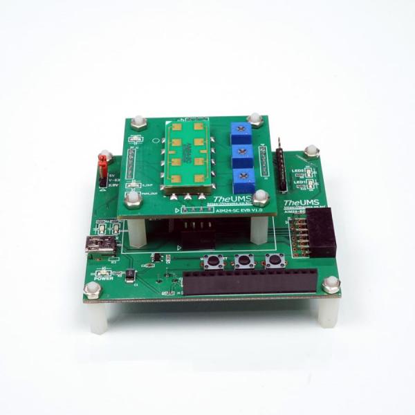 디바이스마트,MCU보드/전자키트 > 센서모듈 > 라이다/거리/초음파/라인 > 레이다(RADAR)센서,더유엠에스,24Ghz 레이다 모듈 [AIM24-SC EVK],24Ghz , Radar Sensor Module  Control및 평가 보드(PC-Tool 지원)