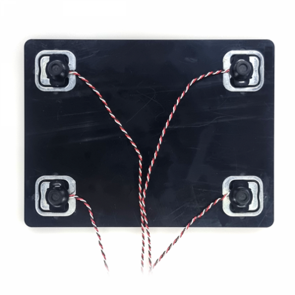 디바이스마트,계측기/측정공구 > 로드셀 > 기타,한진데이타,5kg 3선식 로드셀 4개+브리지 변환기판, 초슬림 전용 받침대(P0236-2),3선식 로드셀 4개 / 풀 브리지(Full Bridge) 변환 PCB기판 / 초슬림 전용받침대 /  아두이노, HX711 변환 모듈등과 연결해 전자 저울 제작 가능