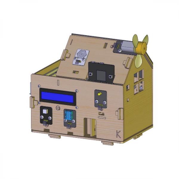 디바이스마트,오픈소스/코딩교육 > 아두이노 > 아두이노 교육용키트,KEYES,마이크로비트 스마트홈 키트 [KE3030],태양 에너지나 USB 케이블을 통해 전원 공급 가능 / 블루투스 APP 제어 가능 / MakeCode 그래픽 프로그래밍 / Python 프로그래밍