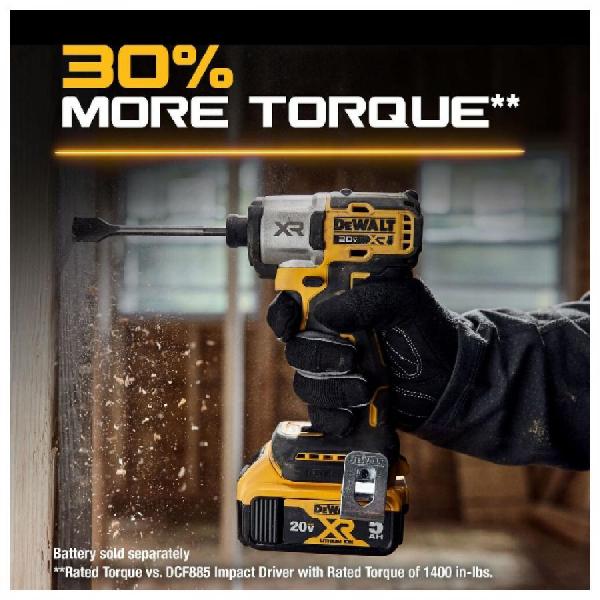 디바이스마트,수공구/전자공구/전동공구 > 전동/엔진공구 > 충전공구 > 충전임팩드라이버,디월트,브러쉬리스 임팩트 드라이버 DCF845P2T 배터리2개 (20V/5.0Ah),전압 20V MAX 5.0A x 2/ 최대토크 205 Nm / 분당타격수 4200 IPM / 엔빌타입 양날비트 가능 / 무게 0.91Kg 본체만 / 3-Speed 가능