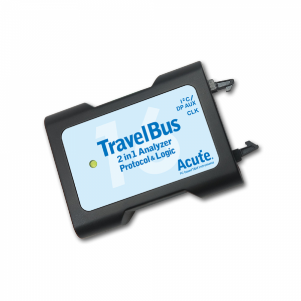 디바이스마트,MCU보드/전자키트 > 개발용 장비 > 아날라이저,Acute,TravelBus TB3016F 19채널 2in1 로직 아날라이저,로직 분석 + 프로토콜 분석모드 기능을 갖춘 이중 분석 아날라이저 / 19채널 / 타이밍 분석 : 800MHz / 상태 분석 : 200MHz / Diff. Signal Decode：DP_Aux