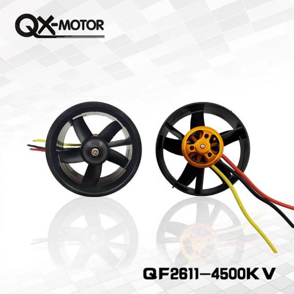 디바이스마트,기계/제어/로봇/모터 > 모터류 > BLDC모터 > 덕트팬,QXmotor,64mm 5 블레이드 QF2611 3s 4500KV 덕트팬 모터 세트,64mm 날개 5개 / QF2611 / 4500KV / 9N6P / 모터 사이즈 28*47mm / 3S / 130g / 권장 ESC 30A