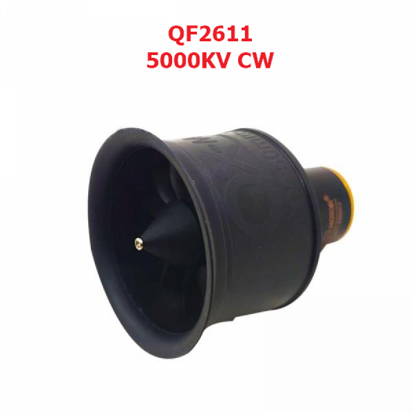 디바이스마트,기계/제어/로봇/모터 > 모터류 > BLDC모터 > 덕트팬,QXmotor,50mm 12블레이드 QF2611 CW 5000KV 덕트팬 모터 세트,50mm 날개 12개 / QF2611 / 5000KV / 9N6P / 샤프트 3파이 / 모터 직경 약 25.8파이 / 76g / 권장 ESC 50A  / CW