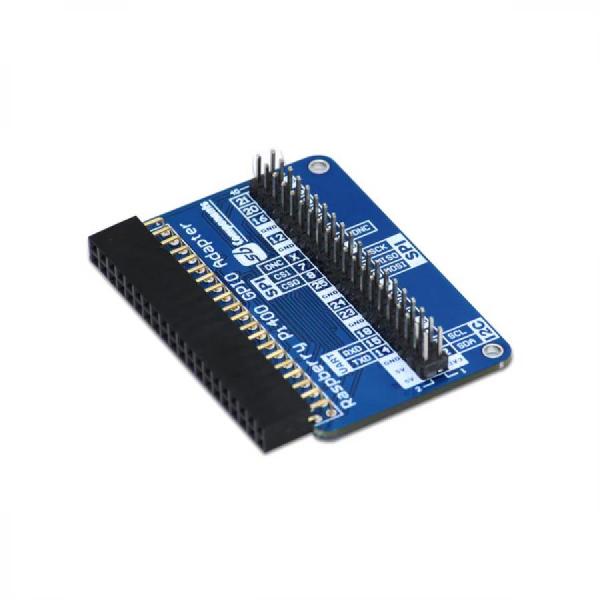 디바이스마트,오픈소스/코딩교육 > 라즈베리파이 > 라즈베리파이 확장보드/HAT,SB Components,Raspberry Pi 400 GPIO Adapter [SKU21239],라즈베리 파이 400 GPIO 어댑터 /  2 x 20핀 헤더