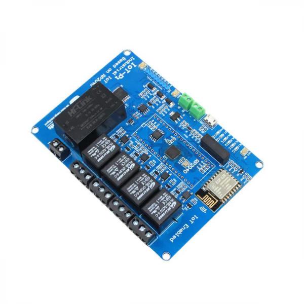 디바이스마트,MCU보드/전자키트 > 전원/신호/저장/응용 > 릴레이,SB Components,IoTPi 4 Channel [SKU24162],IoTPi 4채널 / RP2040,ESP8266 WIFI 모듈 기반  / 광커플러 EL357NC / 사용자가 고전압 전류를 조절 가능 / 릴레이